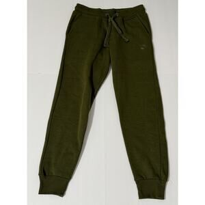 Men's Akademiks Fleeced Lined Joggers, Army Green, Size L